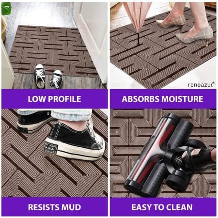 Mosaic Rugs – Washable Low-Pile Geometric Rugs for Sale | renoazul - Image 4