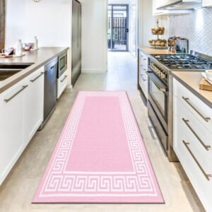 Greeky Rugs - greeky-pink, 66 x 220 cm