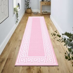 Greeky Rugs - greeky-pink, 80 x 300 cm