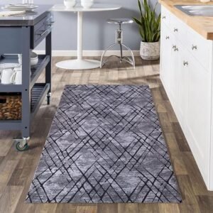 Amor Rugs by Renoazul - 80 x 150 cm, Grey