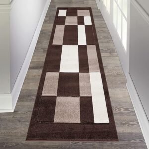 Havana Rugs by Renoazul - 80 x 300 cm, Beige & Brown