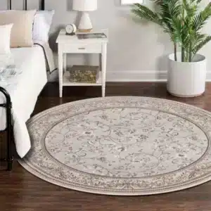 Marco Rugs Renoazul - Beige, 120 x 120 cm
