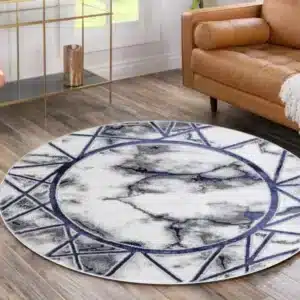 Kiens Rugs - Blue, 120 x 120 cm