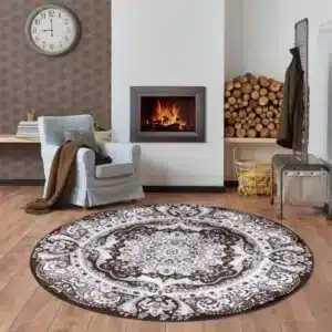 Rada Rugs - Brown, 120 x 120 cm