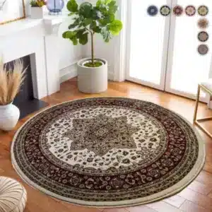 Rome Rugs Renoazul - Cream, 120 x 120 cm