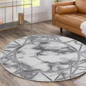Kiens Rugs - Grey, 120 x 120 cm