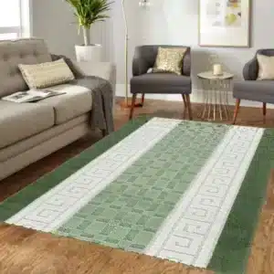 Nada Rugs - Green, 120 x 150 cm
