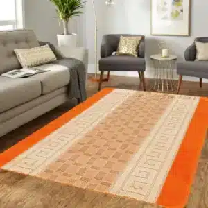 Nada Rugs - Orange, 120 x 150 cm