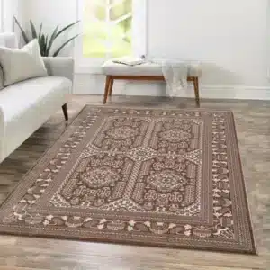 Zinat Rugs - Beige, 120 x 170 cm