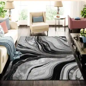 Gant Rugs - Black & Grey, 120 x 170 cm