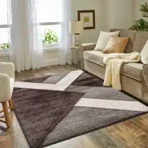 Nova Rugs - Beige & Brown, 120 x 170 cm