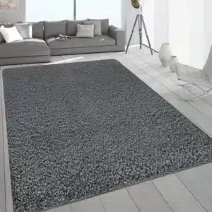 Natty Rugs - Dark Grey, 120 x 170 cm