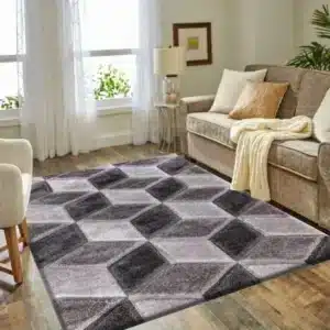 Qurto Rugs - Grey, 120 x 170 cm