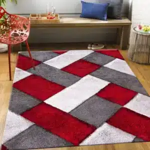 Orion Rugs - Red, 120 x 170 cm