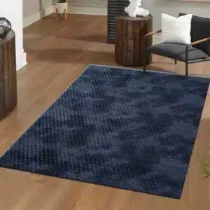 Mosaic Rugs - Navy, 120 x 170 cm