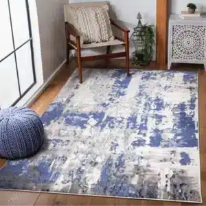 Abstract Rugs - Navy, 120 x 170 cm