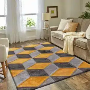 Qurto Rugs - Ochre, 120 x 170 cm