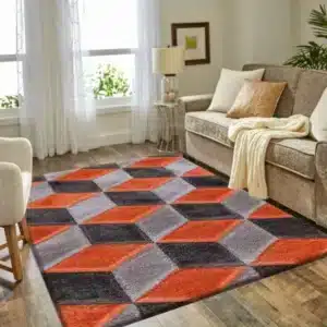 Qurto Rugs - Orange, 120 x 170 cm