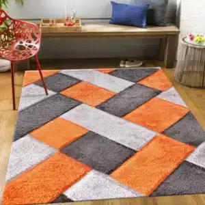 Orion Rugs - Orange, 120 x 170 cm