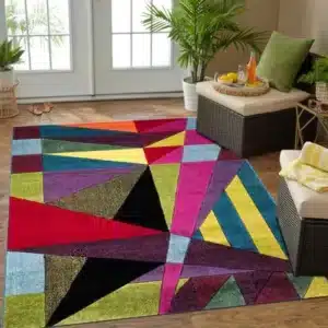 Multi Color Rugs - Polygon, 120 x 170 cm