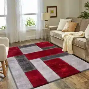 Zonic Rugs - Red, 120 x 170 cm