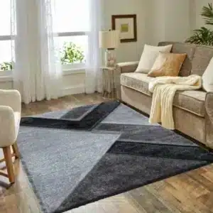 Nova Rugs - Silver & Grey, 120 x 170 cm