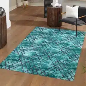 Amor Rugs - Turquoise, 120 x 170 cm