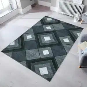 Estime Rugs - Grey, 120 x 172 cm