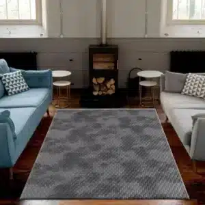 Mosaic Rugs - Anthracite, 160 x 230 cm