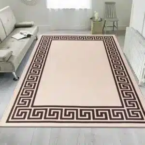 Greeky Rugs - Beige & Brown, 160 x 230 cm