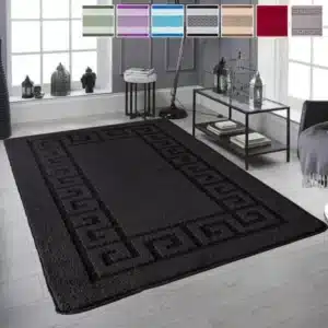 Rocco Rugs - Black, 160 x 230 cm