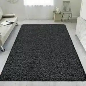 Natty Rugs - Black & Grey, 160 x 230 cm