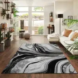 Gant Rugs - Black & Grey, 160 x 230 cm