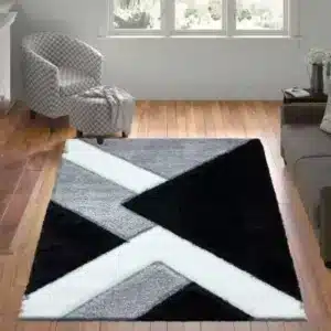 Nova Rugs - Black & White, 160 x 230 cm