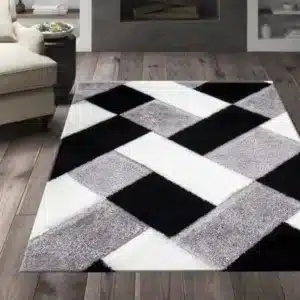 Orion Rugs - Black & White, 160 x 230 cm