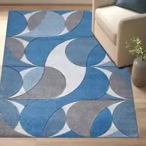 Kenzo Rugs - Blue, 160 x 230 cm