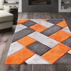Orion Rugs - Orange, 160 x 230 cm