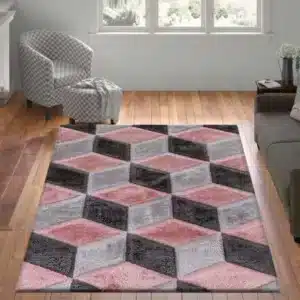 Qurto Rugs - Pink, 160 x 230 cm