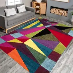 Multi Color Rugs - Polygon, 160 x 230 cm