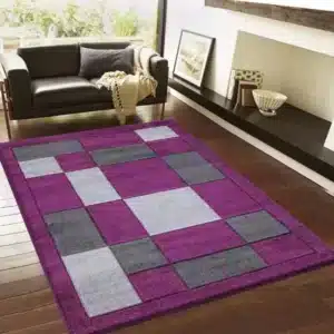 Havana Rugs - Purple & Grey, 160 x 230 cm