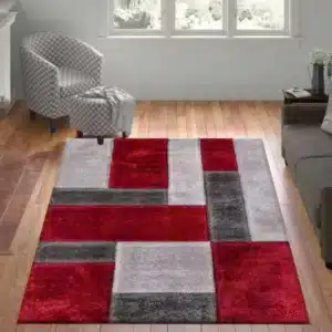 Zonic Rugs - Red, 160 x 230 cm