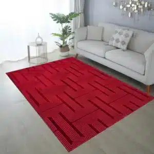 Luna Rugs - Red, 160 x 230 cm