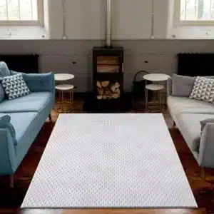 Mosaic Rugs - White, 160 x 230 cm