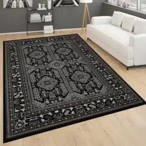 Zinat Rugs - Black, 200 x 290 cm