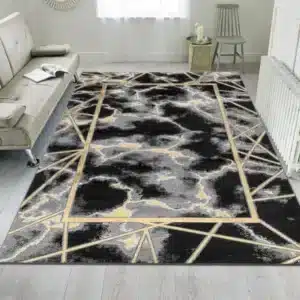 Kiens Rugs - Black, 200 x 290 cm
