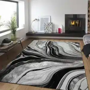 Gant Rugs - Black & Grey, 200 x 290 cm