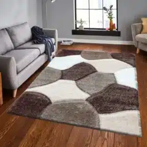 Pona Rugs - Beige & Brown, 200 x 290 cm