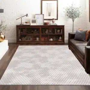 Mosaic Rugs - Cream, 200 x 290 cm