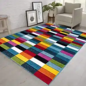 Multi Color Rugs - Cube, 200 x 290 cm