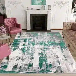 Abstract Rugs - Emerald, 200 x 290 cm